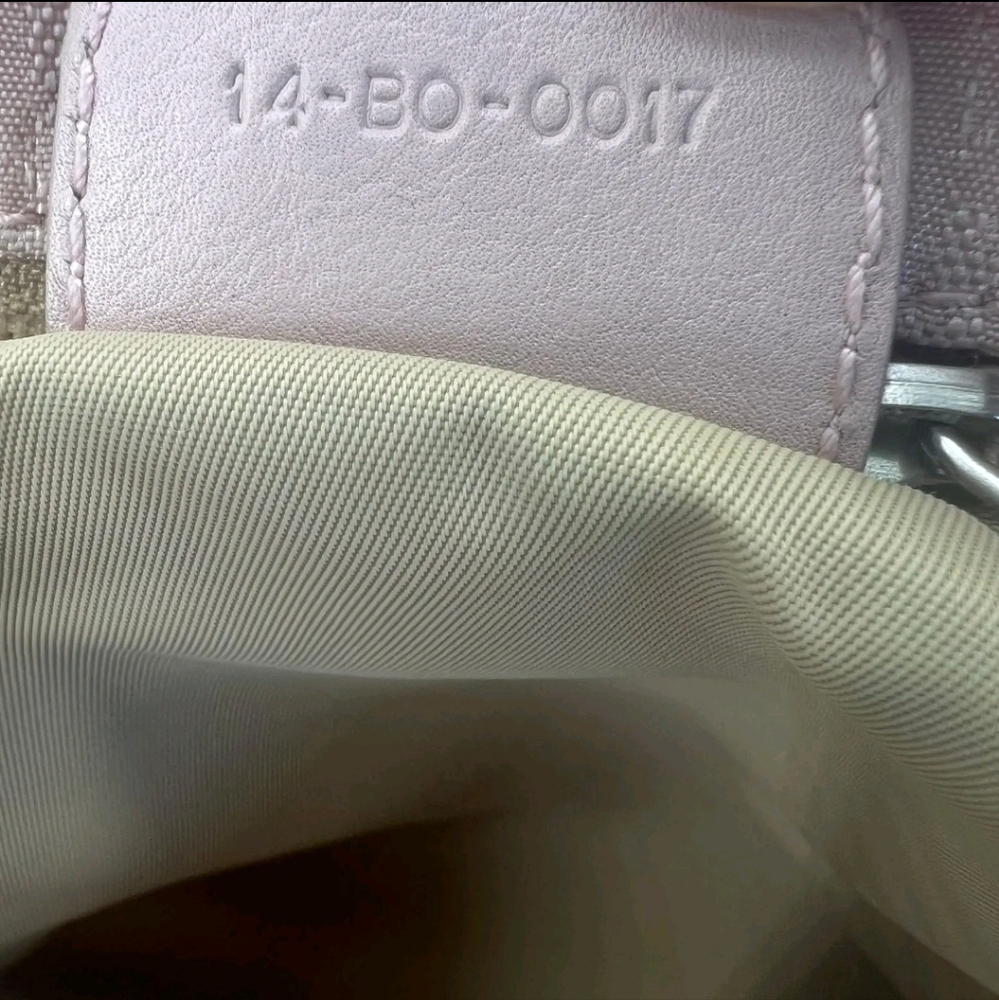 (RARE) CHRISTIAN DIOR PINK  LOVELY TROTTER BAG - Picture 8 of 8